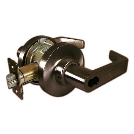 Marks Usa Grade 2 Cylindrical Lock, S-Classroom, 175 Lever, Oil Rubbed Dark Bronze, 2-3/4 Inch Backset, SFIC 175RS-10B